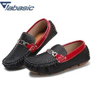 JABASIC Brand Boys Luxury Loafer